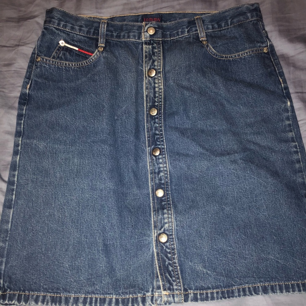 TOMMY HILIFIGER denim skirt